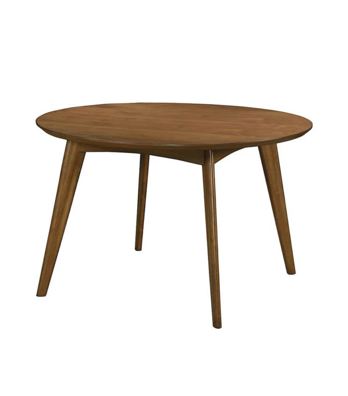 Ventura Round Leg Dining Table Forty Seven Inch