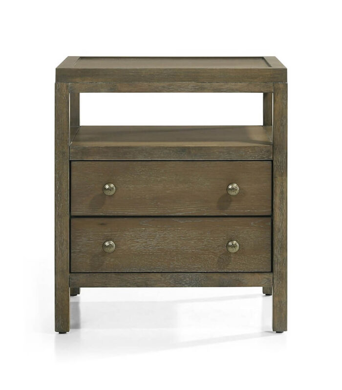 Winston Two Drawer Nightstand